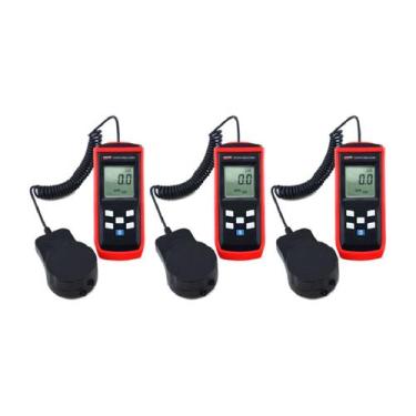 Imagem de Kit 3 Luxímetro Digital Intensidade Luz 200 A 200000 Lux 50 Leituras F