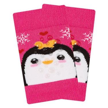 Imagem de Joelheira Antiderrapante Infantil Bebê 6m+ Para Gatinhar Cia da Meia