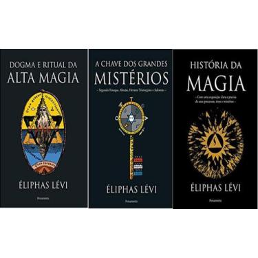 Imagem de Kit Livro Dogma Ritual  Alta Magia + História + A Chave - PENSAMENTO, 