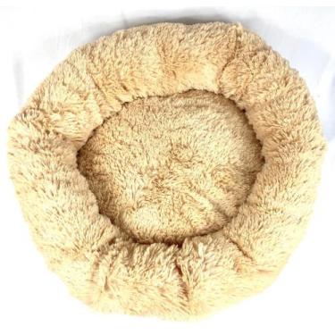 Imagem de Caminha Pet Redonda De Pelúcia Para Cachorros e Gatos Tamanho G - LALU