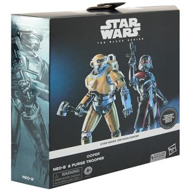 Imagem de Star Wars Black Series NED-B & Purge Trooper, Star Wars: OBI-Wan Kenobi, 6 inch (15 cm) Size Action Figure, Carbonized, Set of 2, Ages 4 and Up F7012 Authentic Product