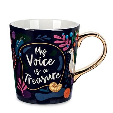 Imagem de Disney Caneca oficial da loja A Pequena Sereia "My Voice is a Treasure", filme de ação ao vivo