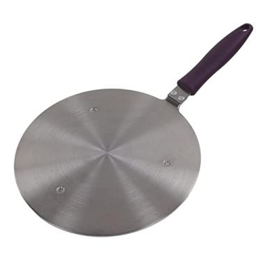 Imagem de Indução Uma Placa 23.5cm Difusor de Calor de Aço Inoxidável Com Alça para N Pot Cerâmica Acessório de Cozinha (20#)