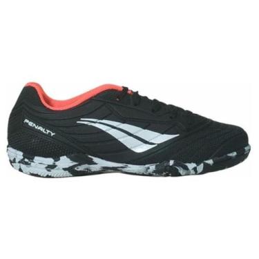 Imagem de Chuteira Tênis Penalty Matis Kids Xvii Infantil Juvenil, Preto, 35 BR