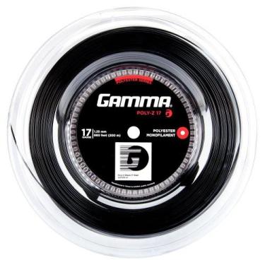 Imagem de Corda Gamma Poly Z 17L 1.25mm Preta Rolo com 200 metros