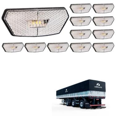 Imagem de 12 Lanterna Diamante Librelato LED Cristal Saída Fios - DW Componentes