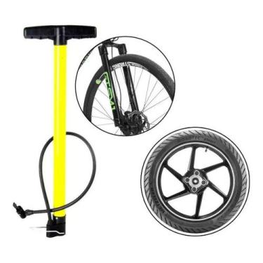 Imagem de Bomba De Ar Encher Pneu De Bicicleta Moto Carro 54CM - Elite
