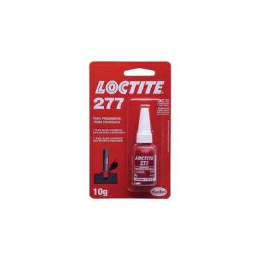 Imagem de Trava roscas loctite 277 cola veda alto torque vermelho 10g - HENKEL L
