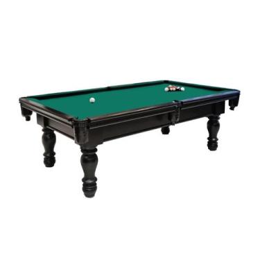 Imagem de Mesa de Sinuca/Bilhar Alto padrão - 1,96x1,06 - Nelson Bilhares, Verde