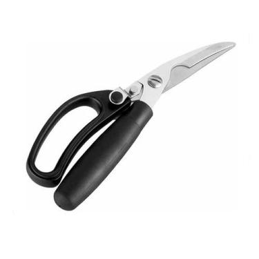 Imagem de Tesoura Para Cortar Frango Carnes Aves Tamanho 9 em Aço Inox - Clink, 