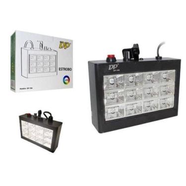 Imagem de Strobo Led Rgb Iluminação Festa 12 Leds Rítmico 15w Balada - importado