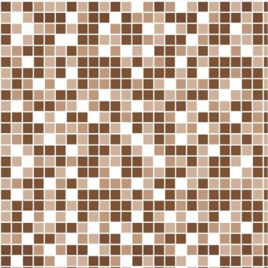 Imagem de Papel de Parede Adesivo Pastilha Diversos Modelos Tons de Marrom Rolo 