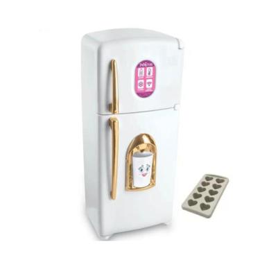 Imagem de Geladeira Duplex Grande Com Forma de Gelo Coleção Princesa - Zuca Toys