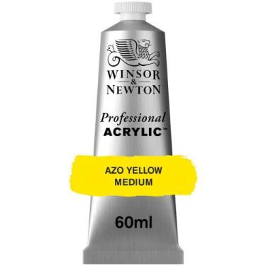 Imagem de Tinta Acrílica Professional Winsor 60ml 19 Azo Yellow Medium - Winsor 