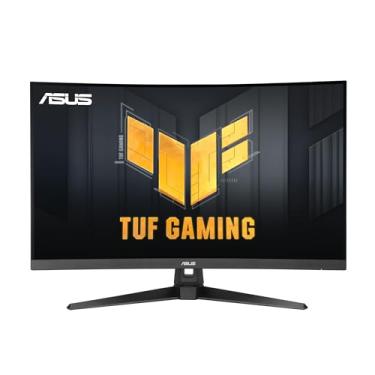 Imagem de ASUS TUF Gaming Monitor de jogos HDR curvo 80.0 cm 1440P (VG32WQ3B) – QHD (2560 x 1440), 180Hz, 0,5ms, 1500R, Extreme Low Motion Blur, FreeSync, 90% DCI-P3, Shadow Boost, DisplayWidget, 3 anos de