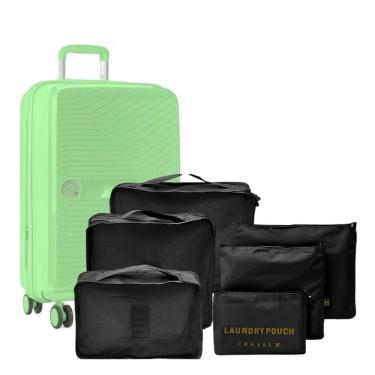 Imagem de Mala De Viagem Grande Polipropileno Expansível + Organizador