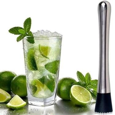 Imagem de Socador Macerador Inox Drinks Caipirinha Bartender - Unyhome