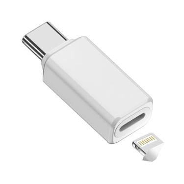 Imagem de Fidioto Adaptador de áudio USB C para Lightning, fones de ouvido macho tipo C com conector Lightning para iPhone 15 iPad Pro Air MacBook, Galaxy S23 S22 etc. (não suporta carregamento e transferência