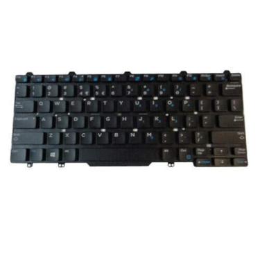 Imagem de Yesvoo Teclado para notebooks Dell Latitude 5480 5491 E7470 7480 5490 7490 E5450 E5470 3340 E7450 3350 5495 - P/N: 94F68 094F68 41MMG 041MMG G 9Z.NBA. 2UW.A1D NSK-LKAUW PK1313D3A00