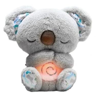 Imagem de Pelúcia Koala Respirante com Som Calmante, Cinza