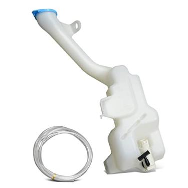 Imagem de DNA Motoring OEM-WT-HO1288176 Reservatório de fluido de lavadora de para-brisa de carro com tampa de bomba compatível com Accord 13-15 Sedan