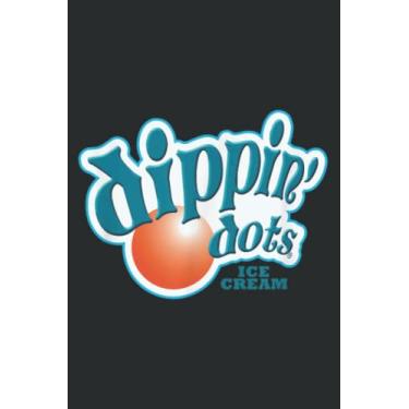 Imagem de Dippin Dots Classic Logo: Lined Journal Notebook with Memo Diary Subject Planner, 6x9 inches, 120 Pages