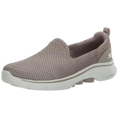 Imagem de Skechers Tênis feminino Go Walk 7 Razi, Cinzento-acastan, 34