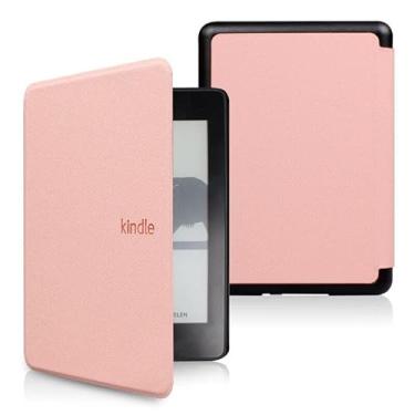 Imagem de Capa para Kindle 2024 11a geração Modelo RS23CV (Rosa) + Peliucla fosca