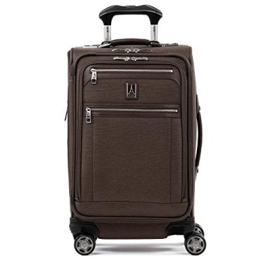 Imagem de Travelpro Platinum Elite Mala expansível com rodas giratórias, Expresso rico, Carry-On 21-Inch, Platinum Elite Mala com rodas expansíveis Softside
