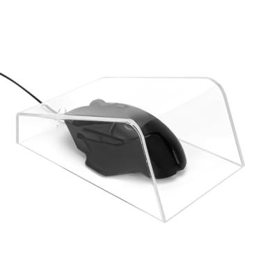Imagem de Geekria Mouse Dust Cover, Acrylic Material Provides Dustproof, Waterproof and Splash-Proof, Durable, Impact-Resistant, Compatible with Logitech G502 Gaming Mouse (Transparent Acrylic)