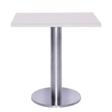 Imagem de Mesa Beta Big em Inox 75 cm (Altura) com Disco Redondo com Tampo em MD