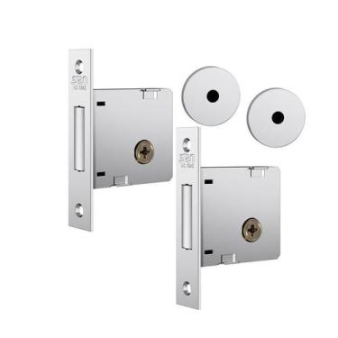 Imagem de Fechadura Aux.Tetra Inox1004 Par - STAM