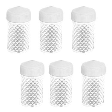 Imagem de Kit 6 Paliteiros de Mesa Diamante Branco Niquelart Petiscos Lanches