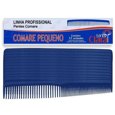 Imagem de Pente Comare Pequeno Para Corte Profissional - 01 Ou 12 Unidades - SAN