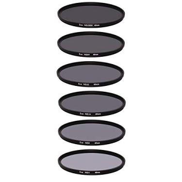 Imagem de Conjunto de filtros ICE 49 mm 6 ND Slim ND1000 ND64 ND32 ND16 ND8 ND4 Densidade neutra 10, 6, 5, 4, 3, vidro óptico de 2 paradas 49