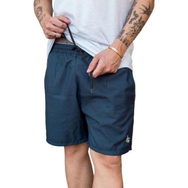 Imagem de 1 Short Bermuda 2 Bolsos Tactel Bordado Na Barra Verão 042 - KSFRENTS,