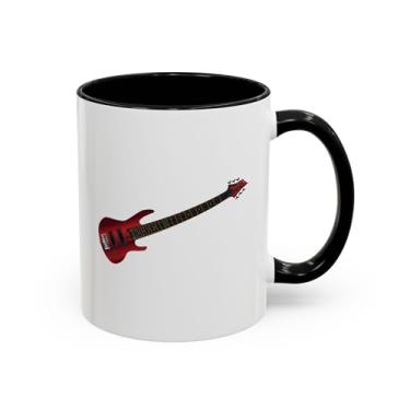 Imagem de Caneca de café estrela do rock | Presente para amantes de guitarra | Copo de cerâmica para músicos | Arte exclusiva | Presente para aniversários, feriados, decoração de casa