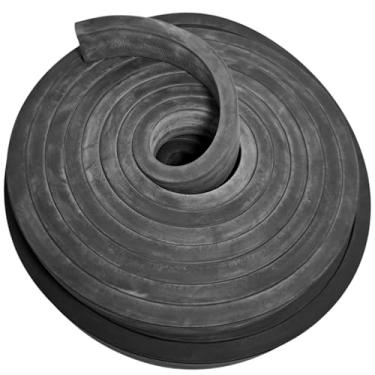 Imagem de Borracha Perfil Esponjoso Vedação 54x18mm Macio - 25 Metros Borrachas Londrina