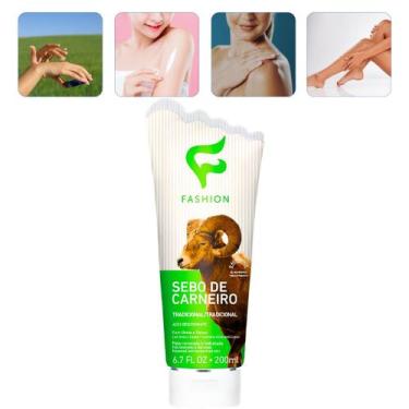 Imagem de Creme Hidratante Tradicional Fashion Sebo de Carneiro Bisnaga 200ml