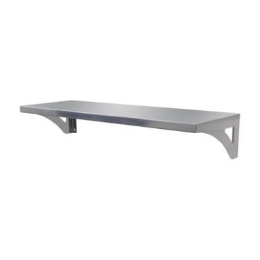 Imagem de Prateleira Aérea Aço Inox 22cm X 67cm Restaurante Lanchonete G55 - Ais