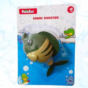 Imagem de Bichinhos Banho Banheira de Corda Infantil Animais Marinhos - Frog Toy