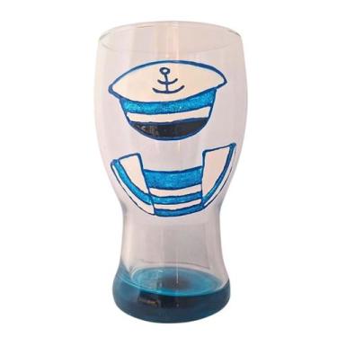 Imagem de Copo Cerv. Marinheiro Roupa Tulipa 320ml  Vidro - Nadir
