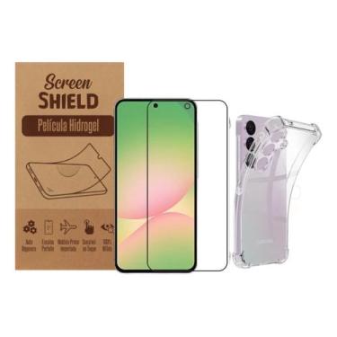 Imagem de Película Hidrogel + Capa Capinha Para Samsung A56 A 56 - Screen Shield