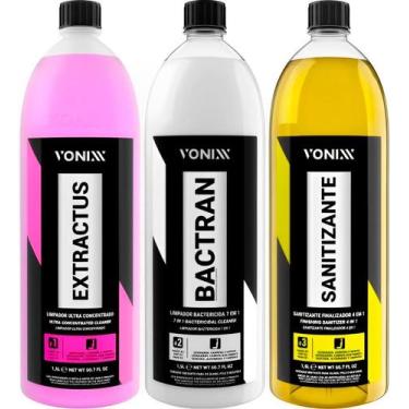 Imagem de Kit bactran extractus sanitizante 1,5l vonixx premium - marca, Sem var