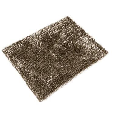 Imagem de Tapete Macio 45 Cm X 65 Cm Bouclê Paris - Bege - Rozac