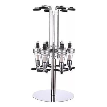 Imagem de Porta Bebidas Giratório Dosador Dispenser Para 6 Garrafas
