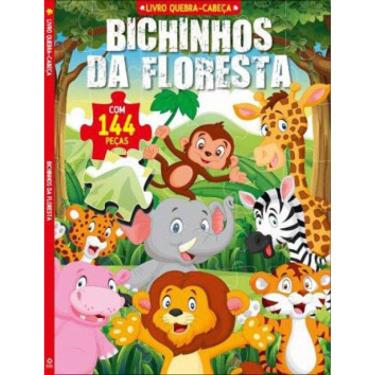 Imagem de Bichinhos Da Floresta - Livro Quebra-Cabeça
