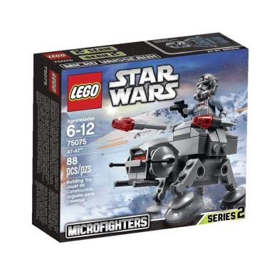 Imagem de Brinquedo de construção lego Star Wars Micro Fighter at-at 75075