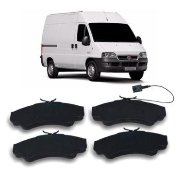 Imagem de Jogo Pastilha de Freio Dianteira Ducato Jumper Boxer 1337 - METALSYSTE