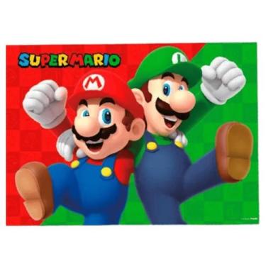 Imagem de Painel TNT Decorativo Festa Super Mario 1,40x1,03m - PB Festas
